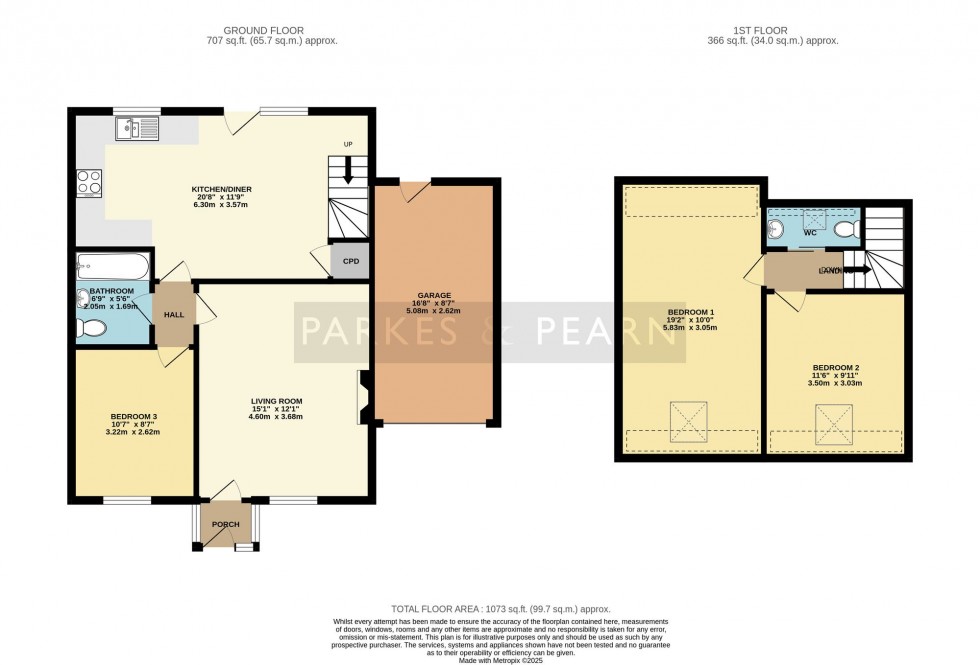 Floorplan for Tamblin Avenue, Dobwalls, PL14