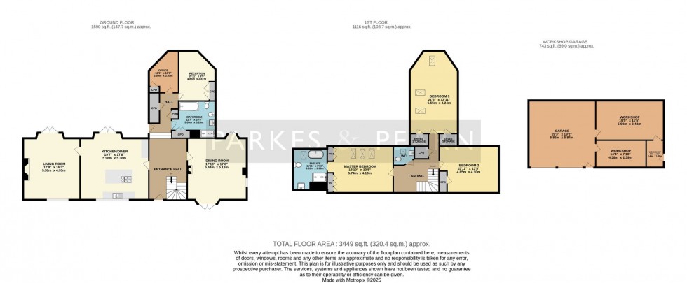 Floorplan for Menheniot, Liskeard, PL14