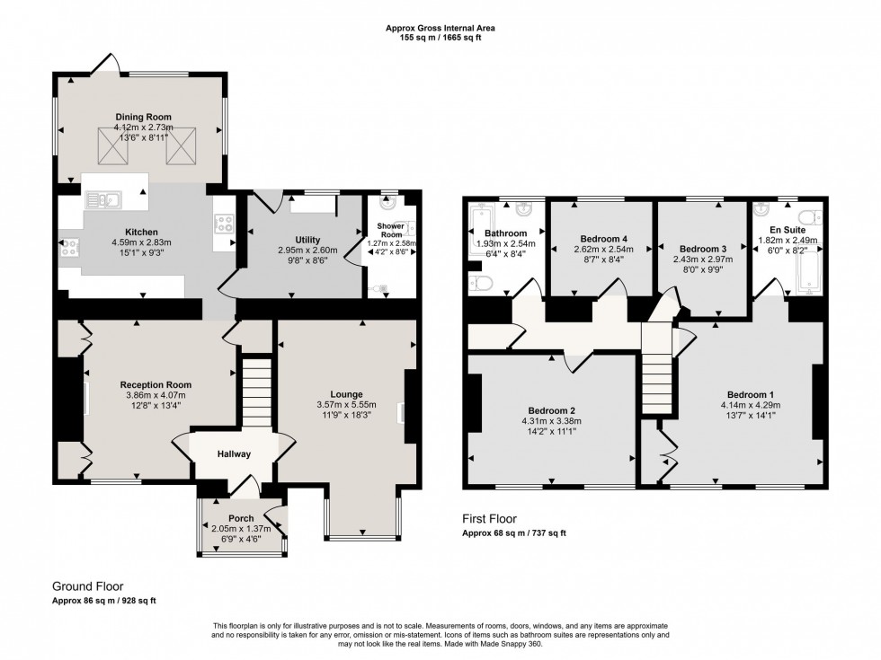 Floorplan for Quarry Road, Pensilva, PL14