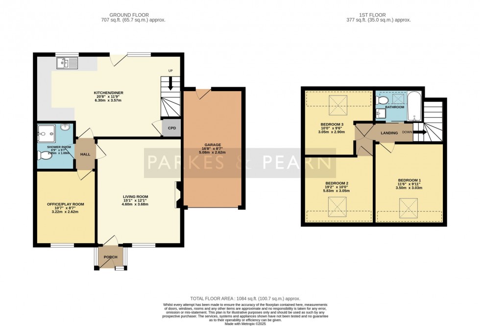 Floorplan for Wherry Way, Dobwalls, PL14