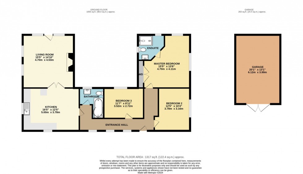 Floorplan for St. Neot, East Colliford Farm, PL14