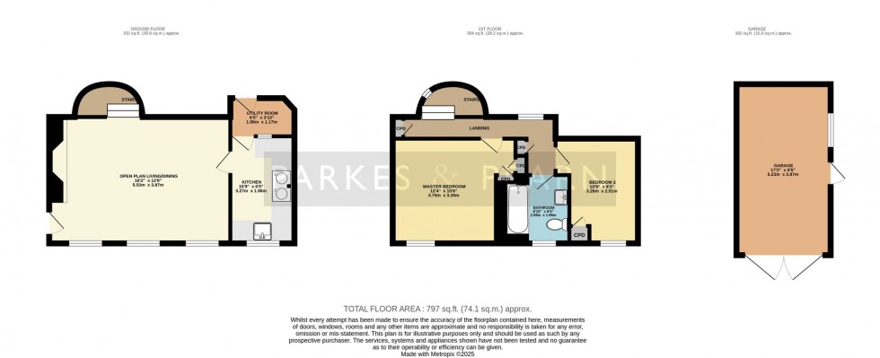 Floorplan for Tremar, Liskeard, PL14