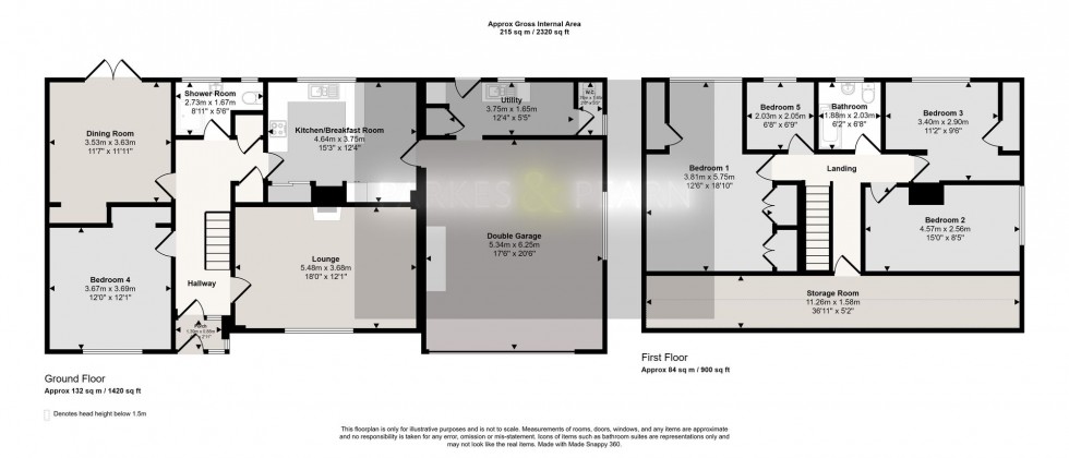 Floorplan for Tremabe Lane, Dobwalls, PL14