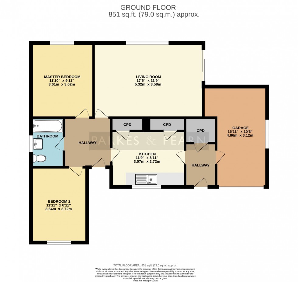 Floorplan for Trewint Estate, Menheniot, PL14