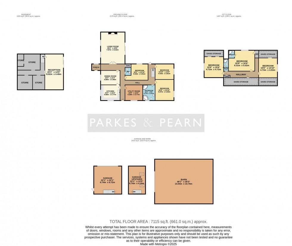 Floorplan for The Brake, Common Moor, PL14