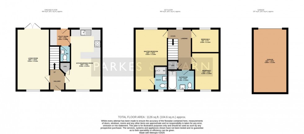 Floorplan for Pippin Avenue, Liskeard, PL14