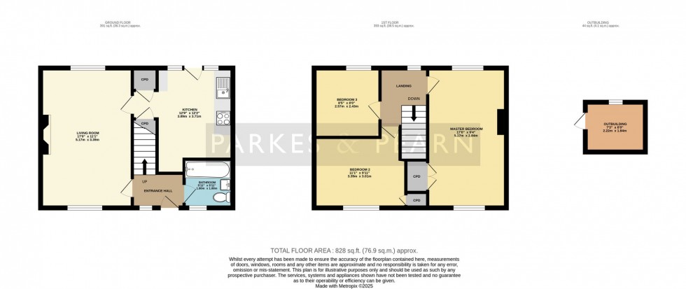 Floorplan for Limes Lane, Liskeard, PL14