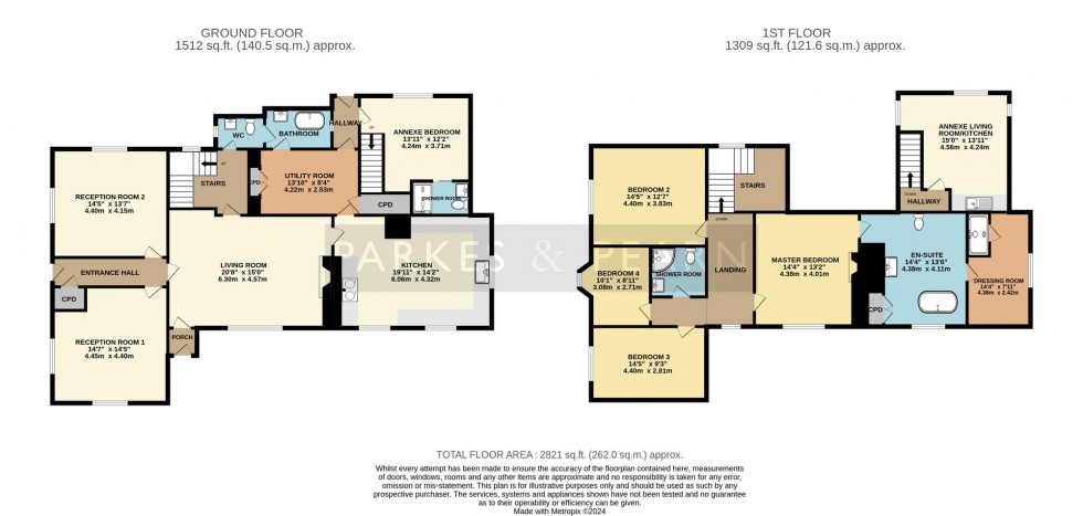 Floorplan for Dobwalls, Liskeard, PL14