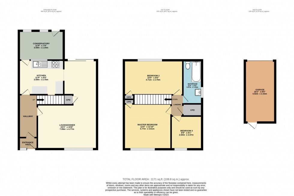 Floorplan for Trevillis Park, Liskeard, PL14