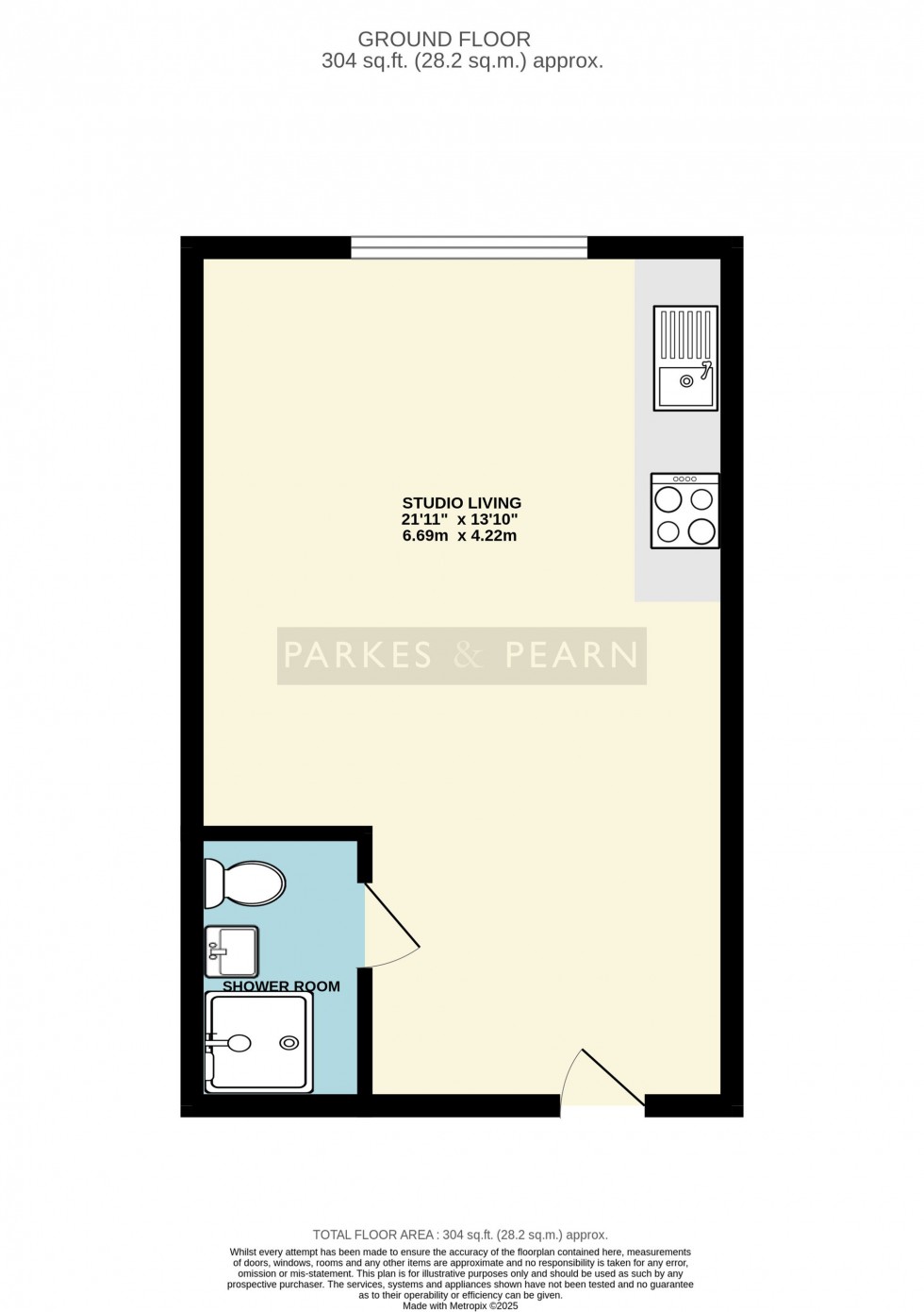 Floorplan for Webbs Cottage, Pike Street, PL14