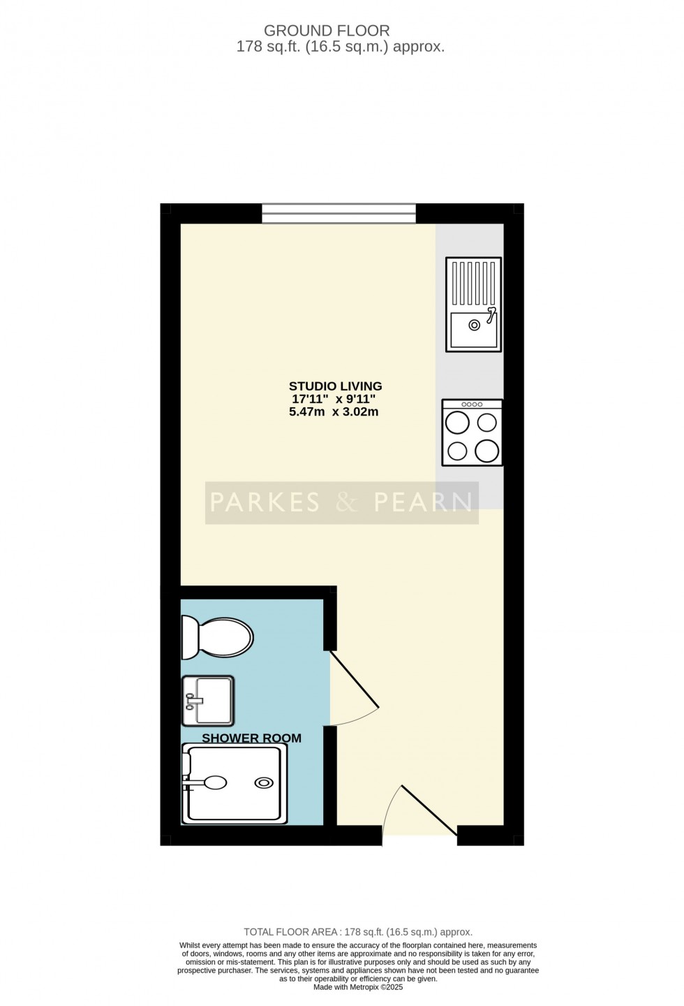 Floorplan for Webbs Cottage, Pike Street, PL14