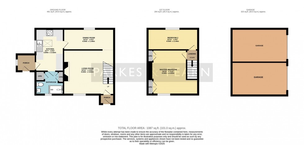 Floorplan for Tideford Cross, Saltash, PL12