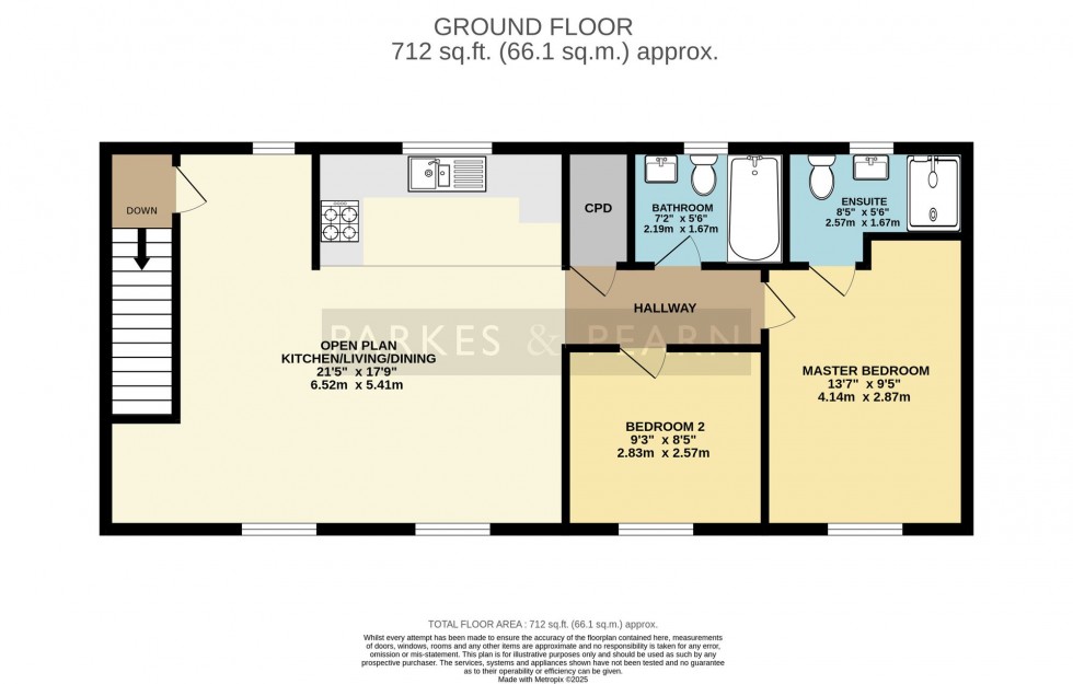 Floorplan for Penhale Close, Dobwalls, PL14