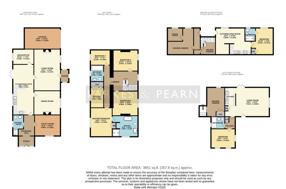 Floorplan for Pensilva, Liskeard, PL14
