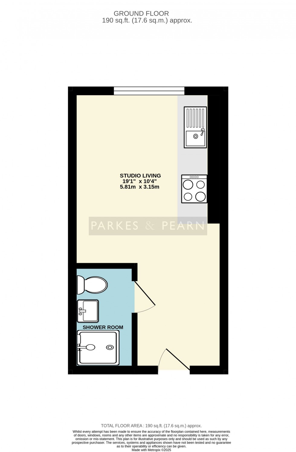 Floorplan for Webbs Cottage, Pike Street, PL14