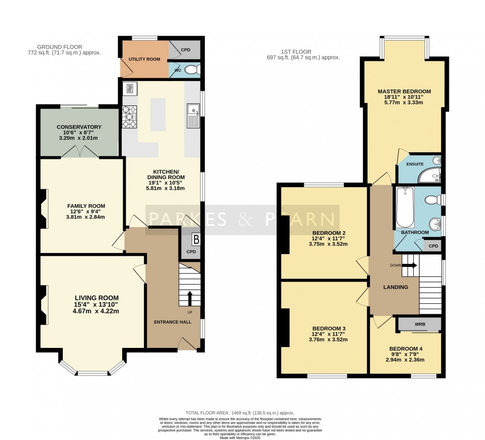Floorplan for Barras Cross, Liskeard, PL14