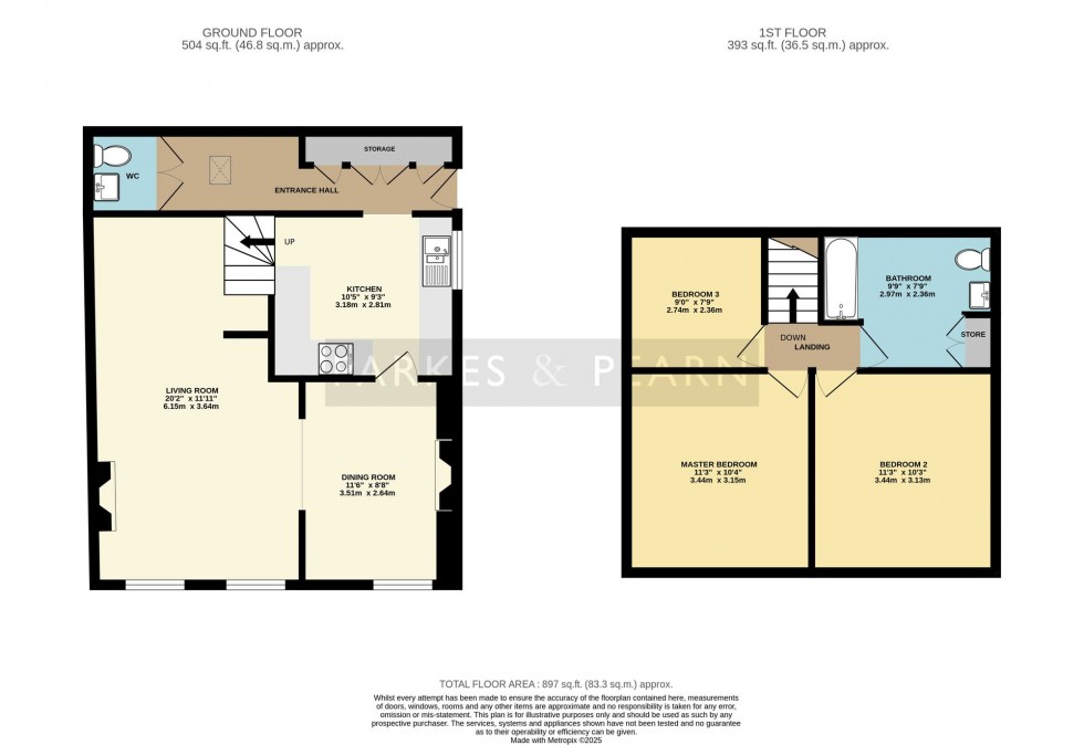 Floorplan for Loveny Road, St. Neot, PL14