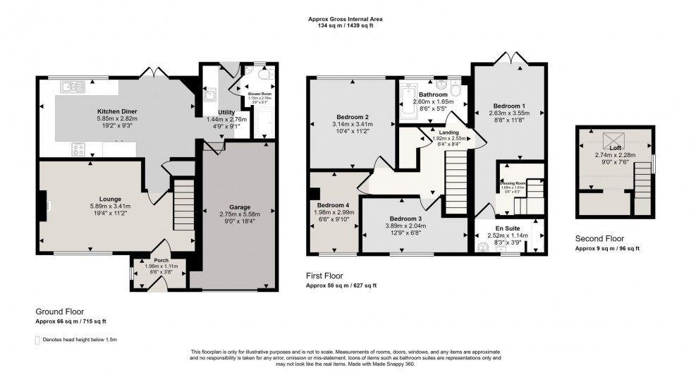 Floorplan for Woodland Rise, Rilla Mill, PL17