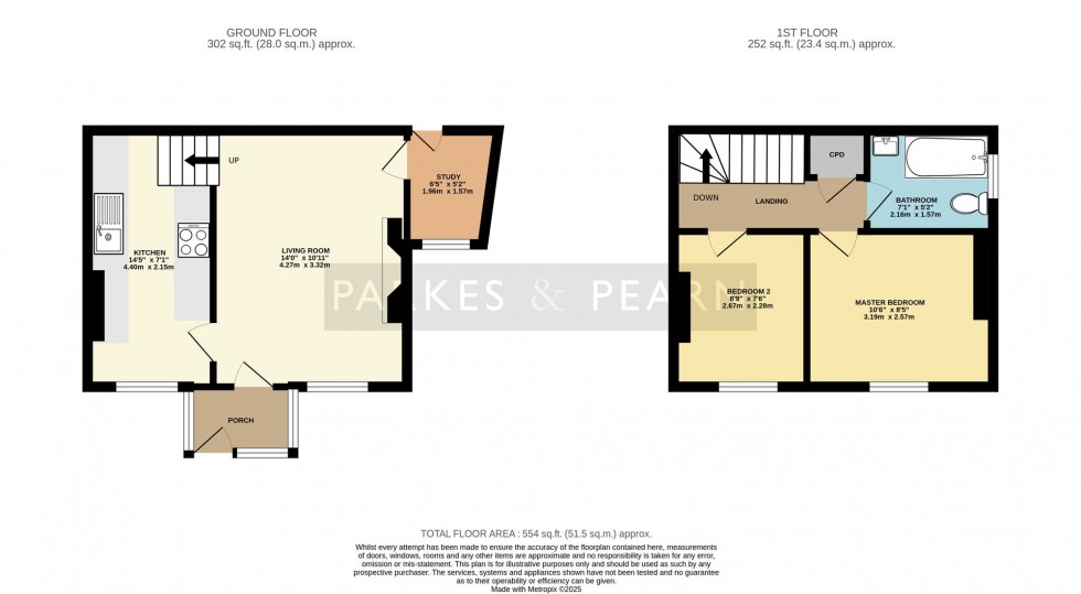 Floorplan for Friends Place, Liskeard, PL14