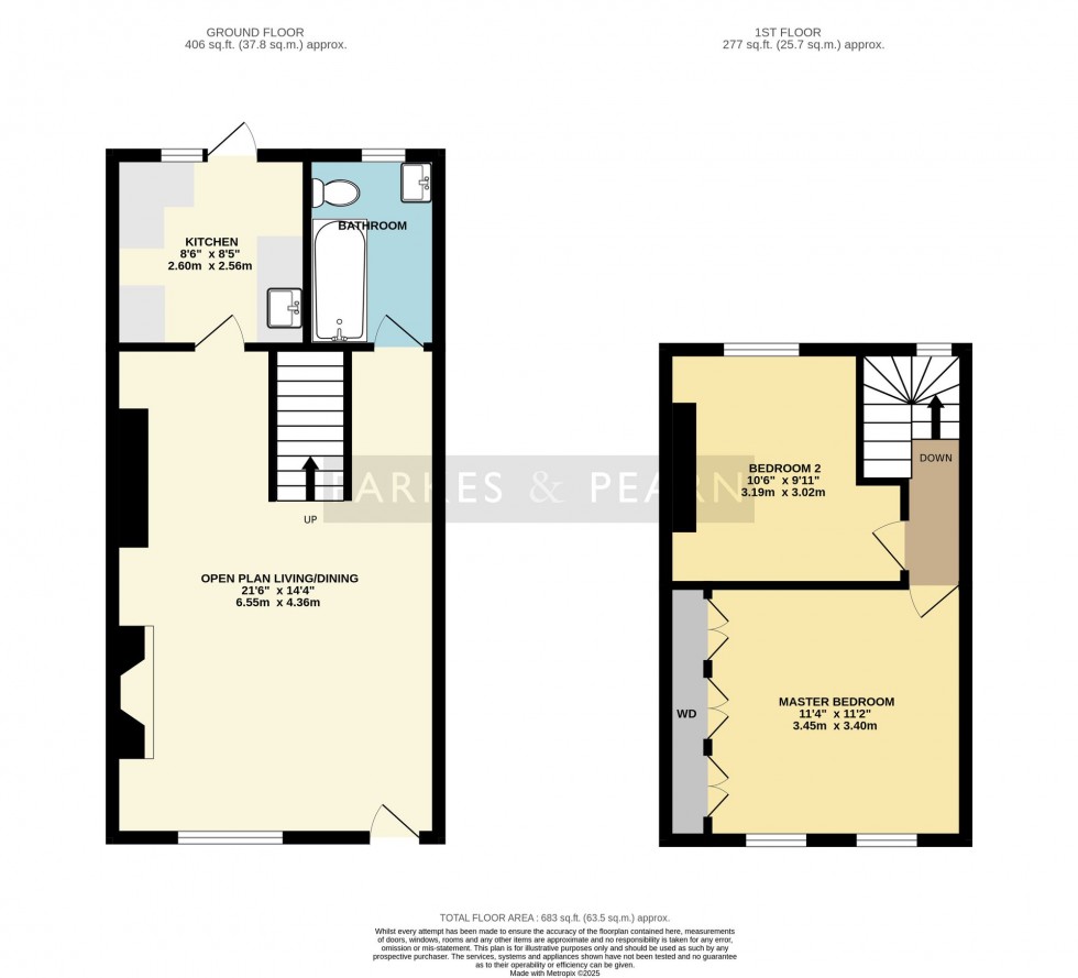 Floorplan for Haye Road, Callington, PL17