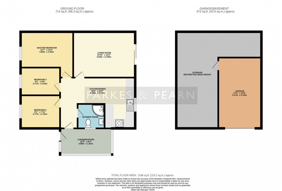 Floorplan for Goonrea, Looe, PL13
