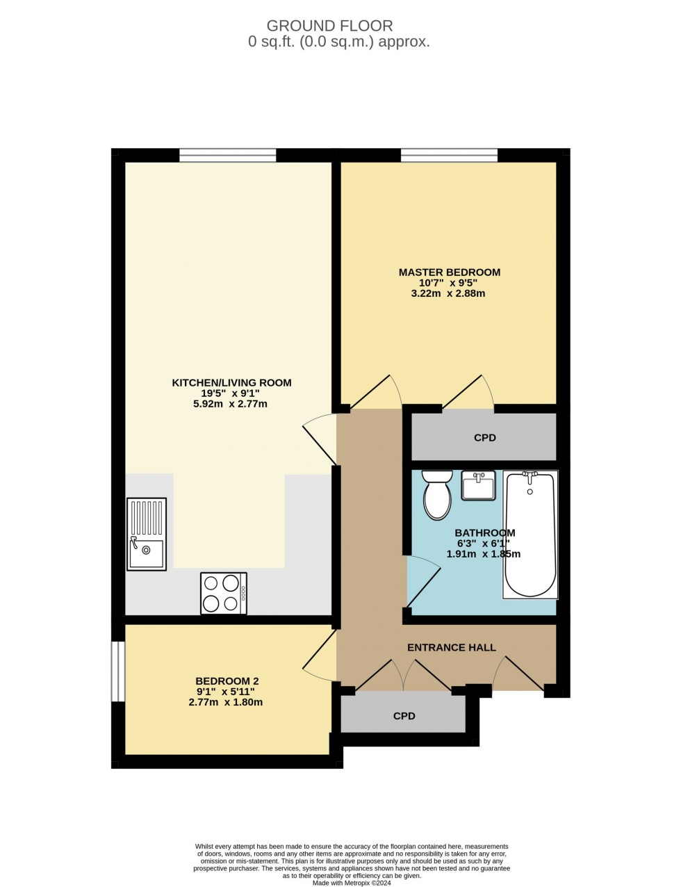 Floorplan for Plymouth Road, Fairlight Plymouth Road, PL14