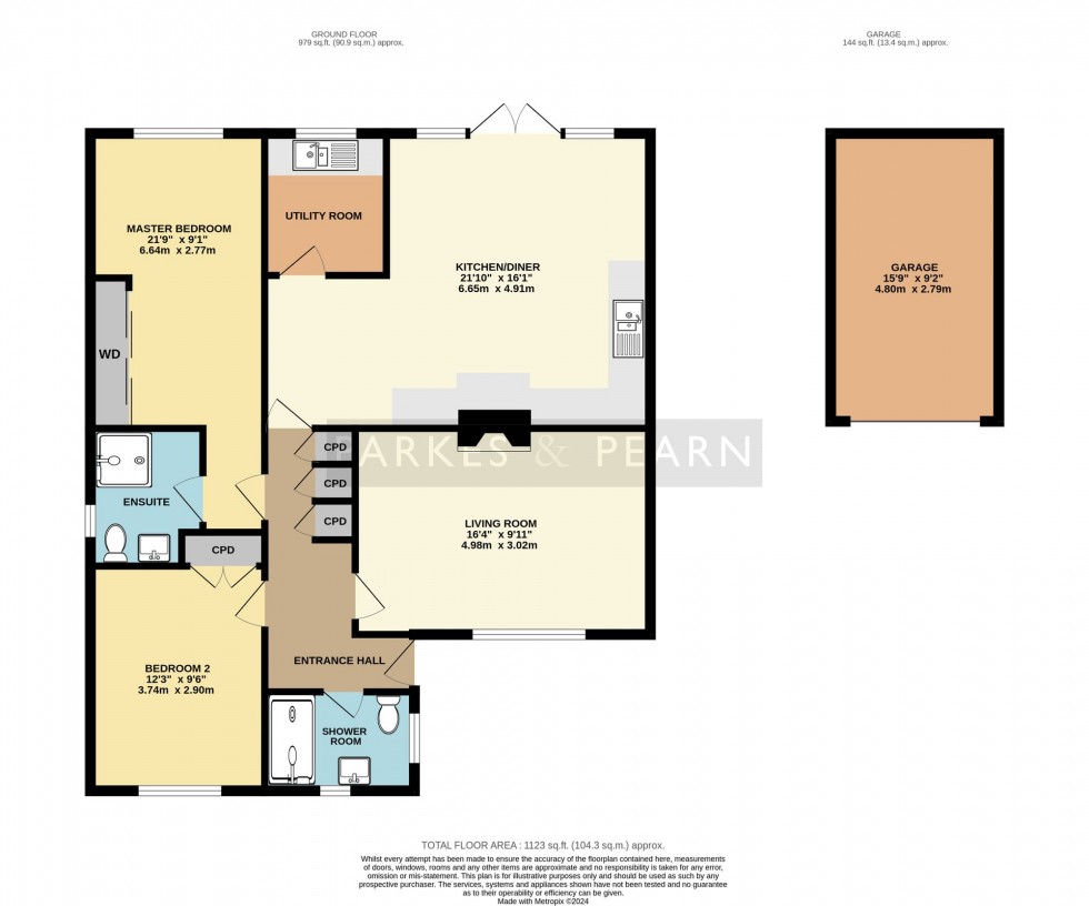 Floorplan for Barbican Road, Looe, PL13