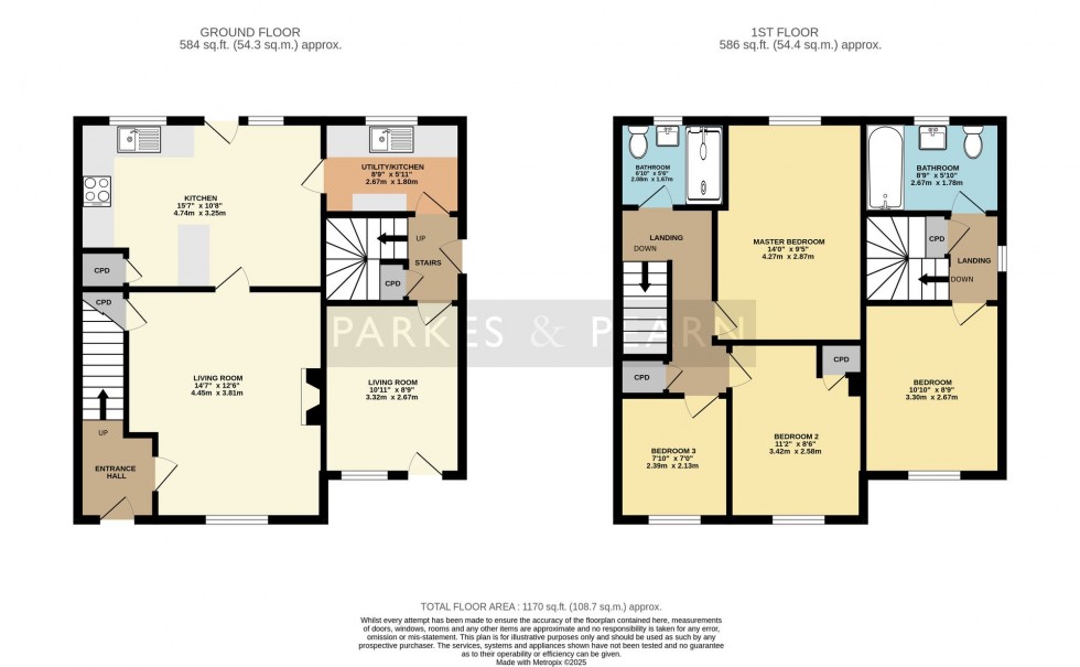 Floorplan for Trevanion Road, Liskeard, PL14