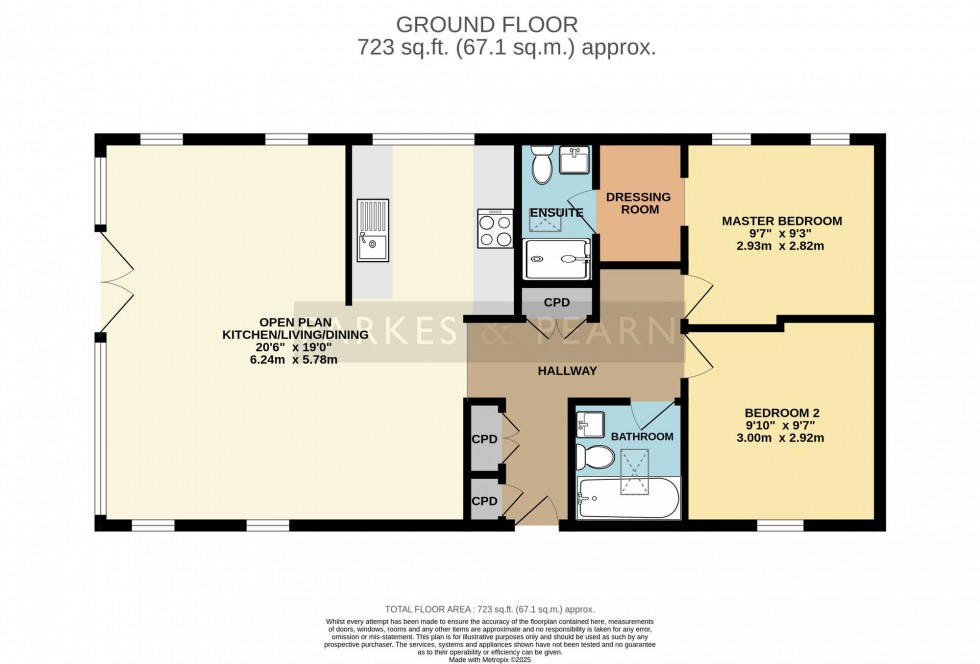 Floorplan for Horizon View, Southern Halt, PL14